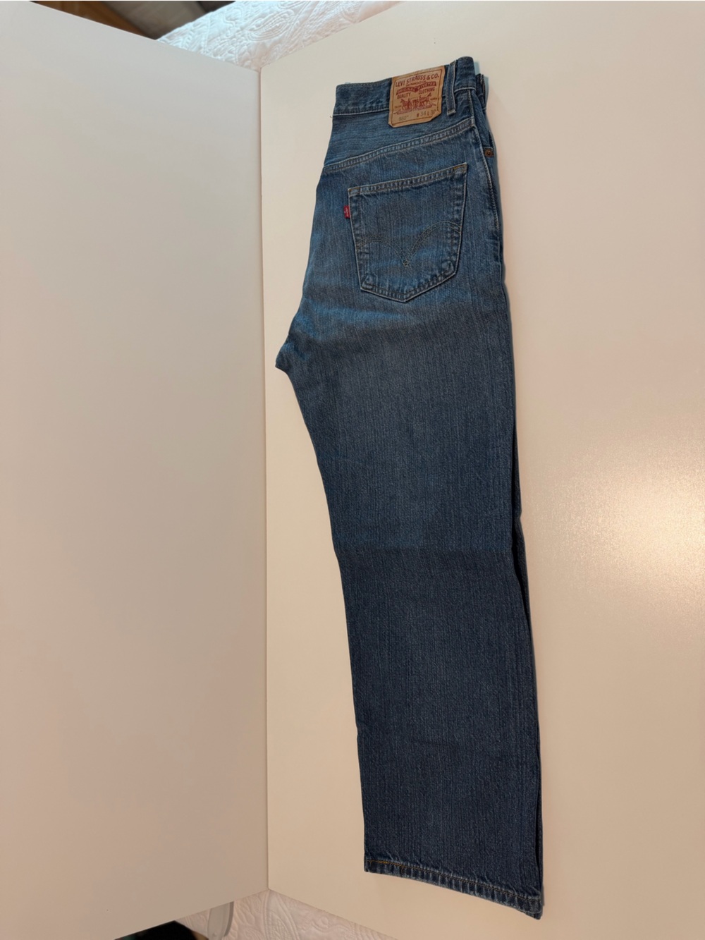 Levi's Dark Blue 559 Relaxed Straight Leg Jeans